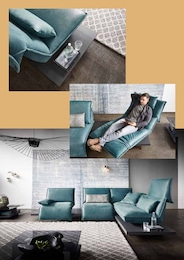 Hocker im Polstermöbel Fischer Prospekt "KOINOR" auf Seite 20