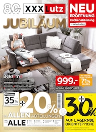 XXXLutz Möbelhäuser Prospekt für Wiesbaden mit 36 Seiten XXXLutz Möbelhäuser Prospekt für Wiesbaden: "JUBILÄUM", 36 Seiten, 26.01.2026 - 01.02.2026