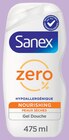 Gel Douche Zéro % Hypoallergénique Nourishing Peaux Sèches - Sanex dans le catalogue Intermarché Super