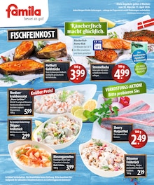 famila Nordost Prospekt der Woche "Fischmarkt" Seite 2, 30.03.2026 bis 11.04.2026 für Falkensee Aktueller famila Nordost Prospekt "Fischmarkt" Seite 2 von 2 Seiten für Falkensee