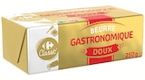 Beurre gastronomique - CARREFOUR CLASSIC dans le catalogue Supermarchés Match