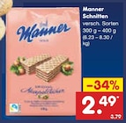 Schnitten im Angebot bei Netto Marken-Discount in Leverkusen Schnitten Angebote von Manner bei Netto Marken-Discount Leverkusen für 2,49 €