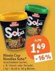 Cup Noodles Soba von Nissin im aktuellen tegut Prospekt für 1,49 €