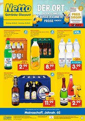 Sekt im Netto Marken-Discount Prospekt in Aschaffenburg Aktueller Netto Marken-Discount Prospekt mit Sekt, "DER ORT, AN DEM DU IMMER AUSGEZEICHNETE PREISE FINDEST.", Seite 1