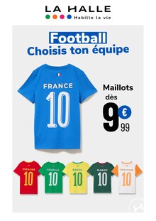 Catalogue La Halle de la semaine "Football Choisis ton équipe" avec 1 page, valide du 29/05/2026 au 08/06/2026 pour Osny et alentours Prospectus La Halle de la semaine "Football Choisis ton équipe" avec 1 page, valide du 29/05/2026 au 08/06/2026 pour Osny et alentours