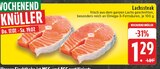 EDEKA Kaltenengers - Lachssteak Angebot im Prospekt Lachssteak bei EDEKA im Kaltenengers Prospekt für 1,29 €