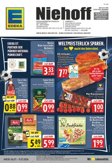 Cola im EDEKA Prospekt "Aktuelle Angebote" mit 24 Seiten (Melle)