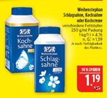 Aktuelles Schlagsahne Angebot bei Marktkauf in Nürnberg ab 1,19 €