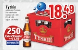 Tyskie im Angebot bei Trinkgut in Kerpen Tyskie Angebote von Tyskie bei Trinkgut Kerpen für 18,49 €