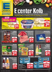 Aktueller E center Supermarkt Prospekt in Kalchreuth und Umgebung, "Wir lieben Lebensmittel!" mit 28 Seiten, 29.04.2024 - 04.05.2024