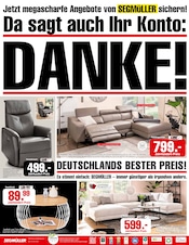 Aktueller Segmüller Prospekt mit Couchtisch, "100 Jahre Segmüller - Tag der Abrechnung", Seite 2