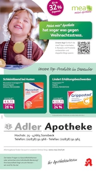 Aktueller mea - meine apotheke Prospekt "Unsere Dezember-Angebote" Seite 1 von 4 Seiten