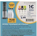 Crystal Vorteilspack mit 3 Flaschen von Sodastream im aktuellen V-Markt Prospekt für 3,99 €