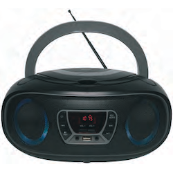 CD-Player mit Radio, USB, Bluetooth und LED-Licht TCL-212