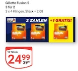 Fusion 5 Angebote von Gillette bei GLOBUS Weimar für 24,99 €