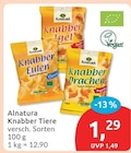 Knabber Tiere von Alnatura im aktuellen budni Prospekt