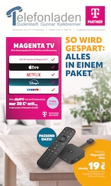 Aktueller Telefonladen Duderstadt Prospekt mit Fernseher, "SO WIRD GESPART: ALLES IN EINEM PAKET", Seite 1