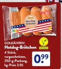 Hotdog-Brötchen Angebote von Goldähren bei ALDI SÜD Kaarst für 0,99 €