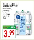 Mineralwasser im Angebot bei Marktkauf in Hürth Mineralwasser Angebote von Rheinfels Quelle bei Marktkauf Hürth für 3,99 €