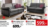 Aktuelles Sofa 3-sitzig Angebot bei Zurbrüggen in Essen ab 599,00 €