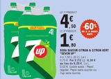 Promo Soda saveur citron & citron vert à 1,80 € dans le catalogue E.Leclerc à Le Folgoët