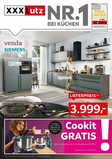 Küche im XXXLutz Möbelhäuser Prospekt "NR.1 BEI KÜCHEN" mit 25 Seiten (Freiburg (Breisgau))