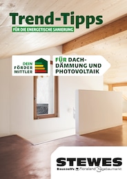 Stewes Baucentrum Prospekt für Alpen: "Trend-Tipps FÜR DIE ENERGETISCHE SANIERUNG", 9 Seiten, 24.05.2024 - 02.06.2024