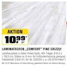 LAMINATBODEN „COMFORT“ PINE GRIZZLY im aktuellen OBI Prospekt
