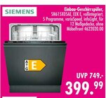 SB Möbel Boss Neunkirchen - Einbau-Geschirrspüler Angebot im Prospekt Einbau-Geschirrspüler bei SB Möbel Boss im Neunkirchen Prospekt für 399,99 €
