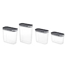 Promo Set de 4 boites de conservation à 3,99 € dans le catalogue Carrefour à Athis-Mons
