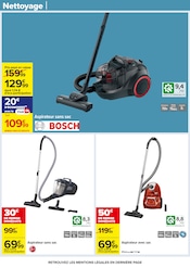 Sac Aspirateur Angebote im Prospekt "70 % D’ÉCONOMIES SUR UNE SÉLECTION DE PRODUITS D'HYGIÈNE" von Carrefour auf Seite 48