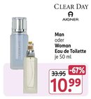 Man oder Woman Eau de Toilette von Aigner im aktuellen Rossmann Prospekt für 10,99 €