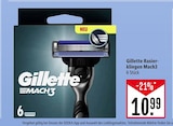 Rasierklingen Mach3 Angebote von Gillette bei Marktkauf Ulm für 10,99 €