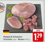 E center Mutterstadt - Schweine-Schnitzel Angebot im Prospekt Schweine-Schnitzel bei E center im Mutterstadt Prospekt für 1,29 €
