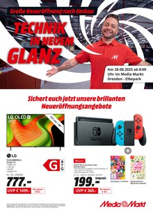 Smartphone im MediaMarkt Saturn Prospekt "TECHNIK IN NEUEM GLANZ" mit 15 Seiten (Dresden)