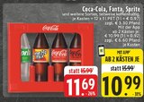 Coca-Cola, Fanta, Sprite bei E center im Aachen Prospekt für 10,99 €