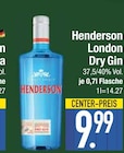 London Dry Gin Angebote von Henderson bei EDEKA Augsburg für 9,99 €