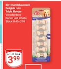 GLOBUS Nalbach - Hundekausnack Delights Angebot im Prospekt Hundekausnack Delights bei GLOBUS im Nalbach Prospekt für 3,99 €