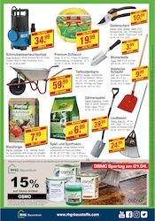 Aktueller RHG Baucentrum Prospekt mit Spaten, "Frühlingsstart mit RHG", Seite 7