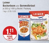 Backerbsen oder Semmelbrösel von Leimer im aktuellen V-Markt Prospekt für 1,11 €