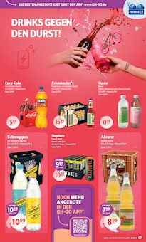 Coca Cola im Trink und Spare Prospekt "Aktuelle Angebote" mit 10 Seiten (Nettetal)