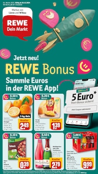 Aktueller REWE Prospekt "Dein Markt" Seite 1 von 34 Seiten für Bad Oldesloe