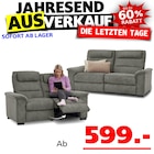 Aruba 3-Sitzer oder 2-Sitzer Sofa bei Seats and Sofas im Hanau Prospekt für 599,00 €