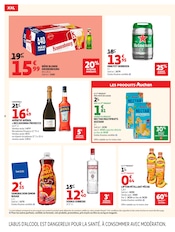Promos Vodka dans le catalogue "XXL" de Auchan Hypermarché Vodka en promo dans le catalogue Auchan Hypermarché à la page 6