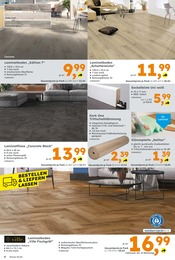 Laminat im Globus-Baumarkt Prospekt in Pulheim Aktueller Globus-Baumarkt Prospekt mit Laminat, "Immer eine Idee besser", Seite 6