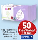Aktuelles Feuchttücher 2in1 Reinigung & Pflege Angebot bei EDEKA in Mannheim