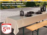 Abwaschbare Party-Tischdecke Angebote bei GLOBUS Weimar für 5,99 €