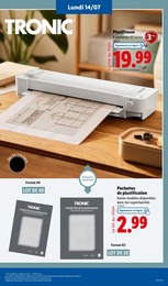 Prix et réduction Impression dans le prospectus Lidl en cours Offre Impression dans le catalogue Lidl du moment à la page 29