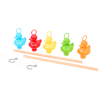 Jouet de bain pêche aux canards - Action à Belfort Jouet de bain pêche aux canards en promo chez Action Belfort à 3,99 €