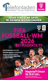 Aktueller Telefonladen Duderstadt Prospekt mit Fernseher, "FIFA FUSSBALL-WM 2026 BEI MAGENTA TV", Seite 1